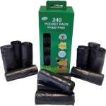 240 TidyZ Dog Poo Bags. Minimum 30% Recycled Plastic